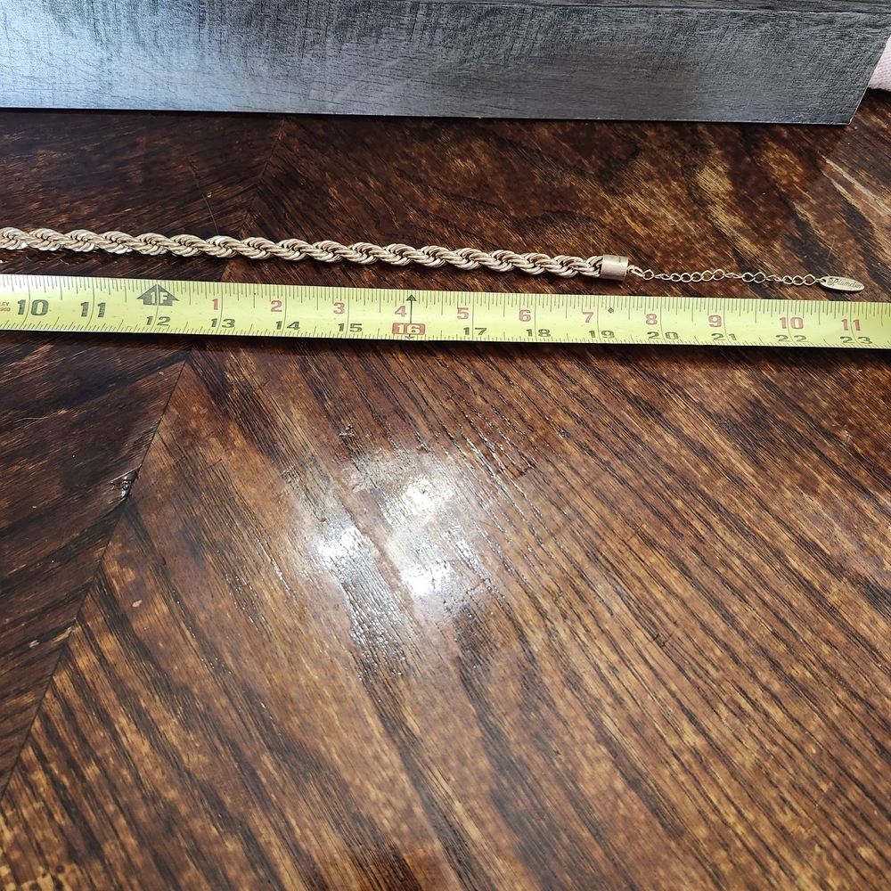 NWT Plunders Gold Rope Chain. - Picture 2 of 3
